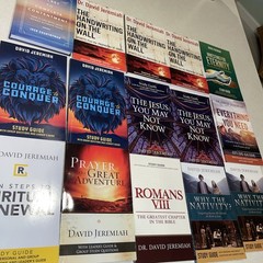 Dr. David Jeremiah Paperback Study Guide Book Lot Of 15 Christian Study Books