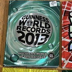 Guinness World Records Book Lot 2013 2014 2015 2016 2017 2019 & Ripleys PlsCDesc