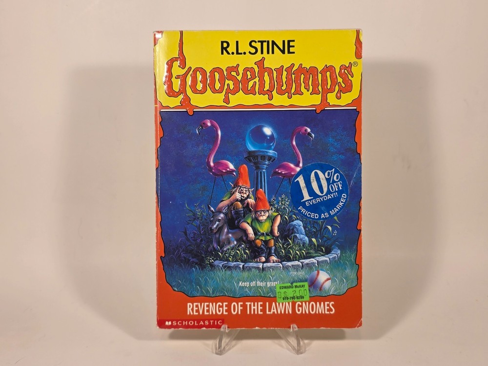 Goosebumps Revenge of the Lawn Gnomes Original 1st Edition R. L. Stine