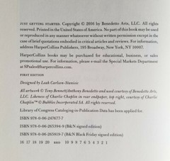 TONY BENNETT OFFICIAL BARNES & NOBLE NOT SIGNED LTD ED JUST GETTING STARTED BOOK