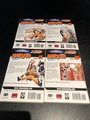 Naruto Manga Lot Volumes 1-24 Masashi Kishimoto Viz Anime Shonen CULT HTF NM