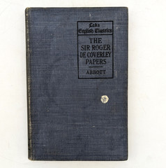 1906 The Sir Roger De Coverley Papers, The Lake English Classics by H. Abbott HC