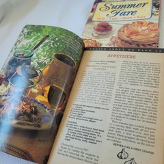 Summer Cooking Recipes Bundle of 4 Lot Cookbook Mini Magazines BHG 1990s 2000s