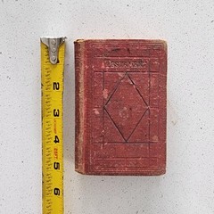 Antique 1881 Holy Bible New Testament Pocket Edition – NY American Bible Society
