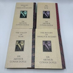 Sherlock Holmes Sir Arthur Conan Doyle Mystery Thriller Suspense 9 Volume Set