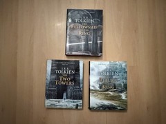 J.R.R Tolkien Lord of the Rings Alan Lee Illustrated HC Box Set Houghton Mifflin