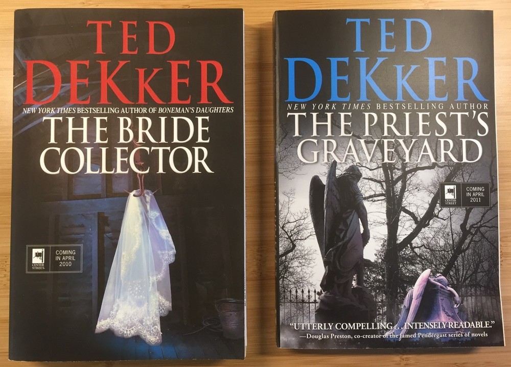 Ted Dekker ~ Bride Collector + Priest’s Graveyard ~ Advance Reading Copy ~ RARE