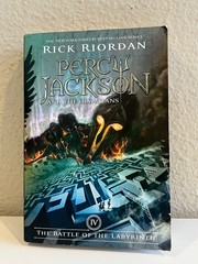 Percy Jackson and the Olympians 4 Book Paperback Set 1-4 by Rick Riordan