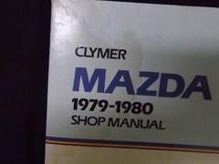 Vintage Clymer Repair Service Shop Manual 1979 80 Mazda 626 A269