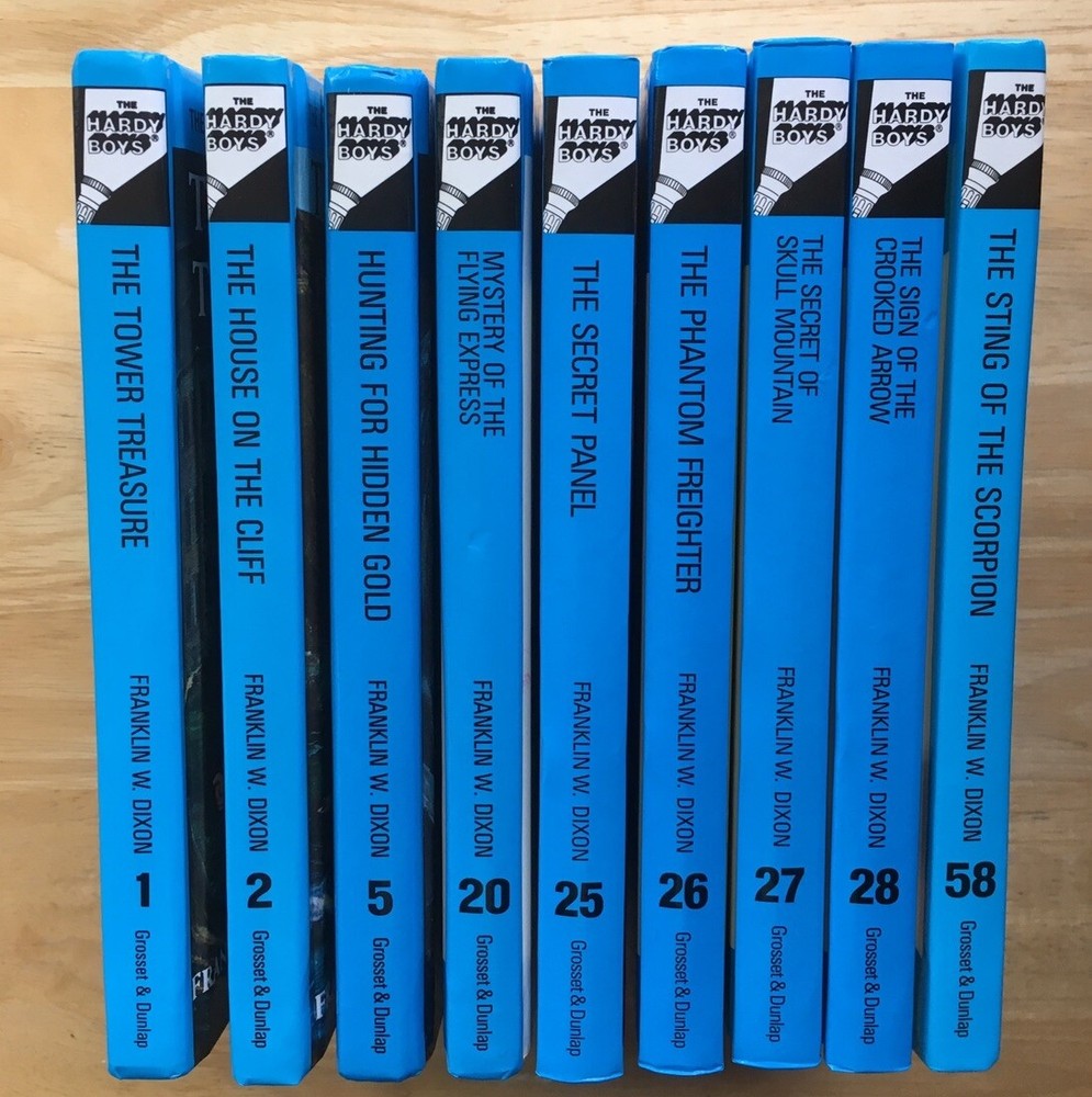 The Hardy Boys Ser.: Hardy Boys See Picture For Title: 1,2,5,20,25,26,27,28,58HB