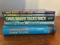 Mixed Lot of Dave Barry Books – 5 Different Titles (1 HC 4 Soft Cover) Humor VG+