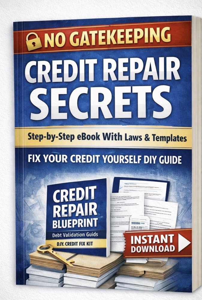 Credit Repair Secrets Paperback Guide: Credit Repair, Finance, Debt Validation