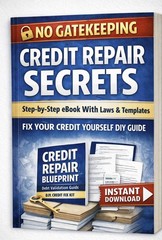 Credit Repair Secrets Paperback Guide: Credit Repair, Finance, Debt Validation