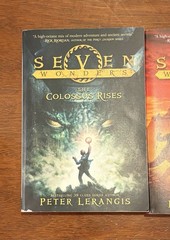 Peter Lerangis Seven Wonders Series Lot of 5 PB Juvenile Fiction Ages 9-12