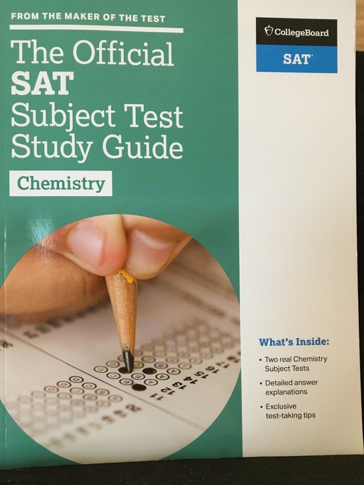 The Official SAT Subject Test in Chemistry Study Guide by The College Board…