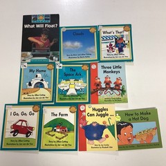 Sunshine Kindergarten 1st Grade Reader 10 Book Lot Level A-D Rigby Wright