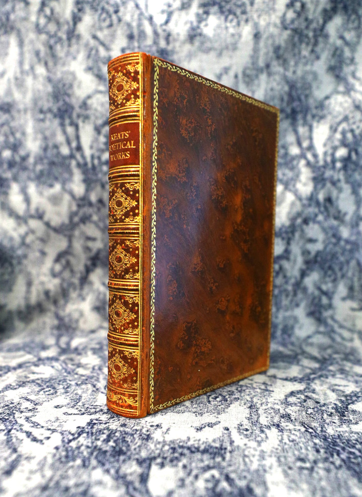 [Sh12] Fine Binding Riviere, 1937 Oxford Press Gilt, Keats Poetical Works