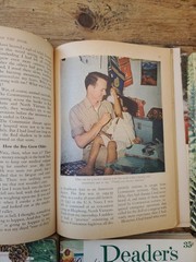Lot Of 6 ’54 ’60 ’61 ’65 Reader’s DIGEST Vintage History Short Stories 1954 Book