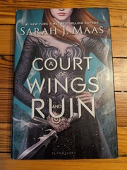 Sarah J Maas A Court of Wings and Ruin Original HC/DJ True 1st Edition 1st Print