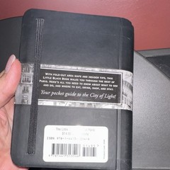 The Little Black Book of Paris Vesna Neskow Spiral Bound 2014 Peter Pauper Press