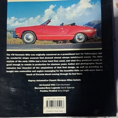 Osprey Classic Marques Karmann Ghia Paperback by Stuart Johnston