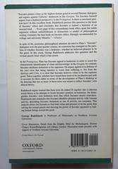 Socrates, Pleasure, and Value, George Rudebusch, Paperback, VG, Classics Book