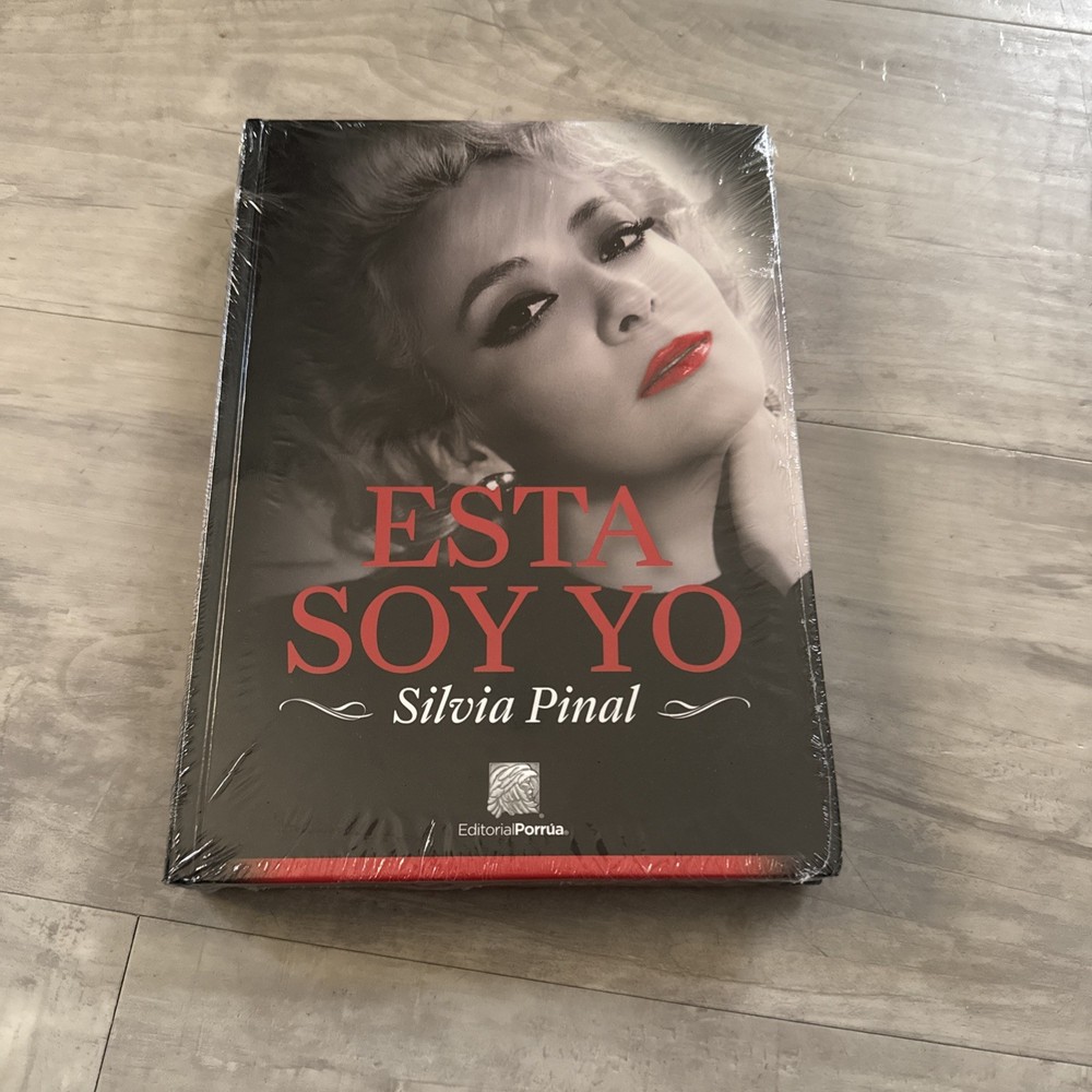 ESTA SOY YO: SILVIA PINAL (SPANISH)- RARE Hardcover Edition **BRAND NEW**