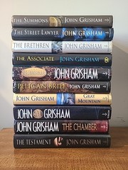 Lot Of 10 John Grisham Hardcover Books Very Good Condition 1st Editions