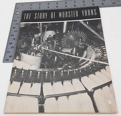 The Story Of Worsted Yarns By National Worsted Mills Jamestown New York 30 Pages