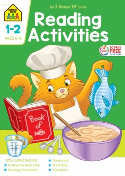 Reading Activities 1-2 Elizabeth, School Zone Publishing Company