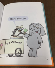 Elephant & Piggie Book Should I Share My Ice Cream? Mo Willems Signed w/ Sketch!