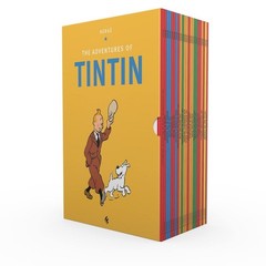 The Adventures of Tintin – 23-Book Complete Collection Box Set, Full Edition