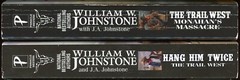 The Trail West Outlaw Western Action Lot of 2 Paperback by William W Johnstone