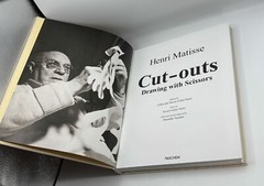 Henri Matisse Cut-Outs Drawing with Scissors by Xavier-Gilles Néret (2014 HC)