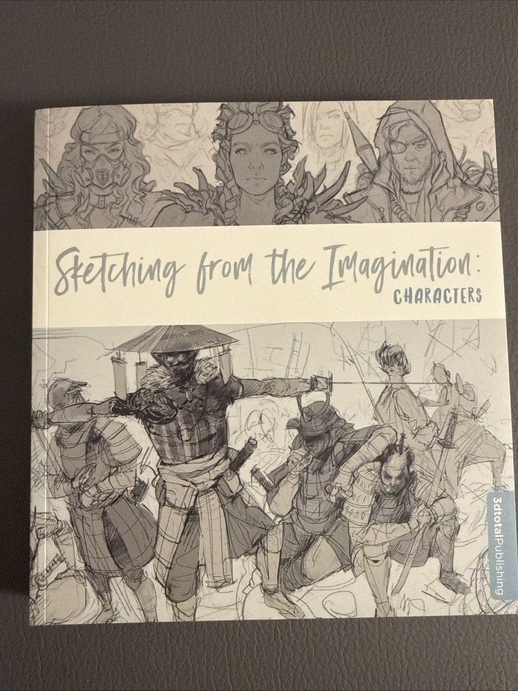 Sketching from the Imagination: Characters by 3dtotal Publishing (2017, Trade…