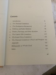 Party Committees And National Politics Hugh A. Bone Hardcover 1968