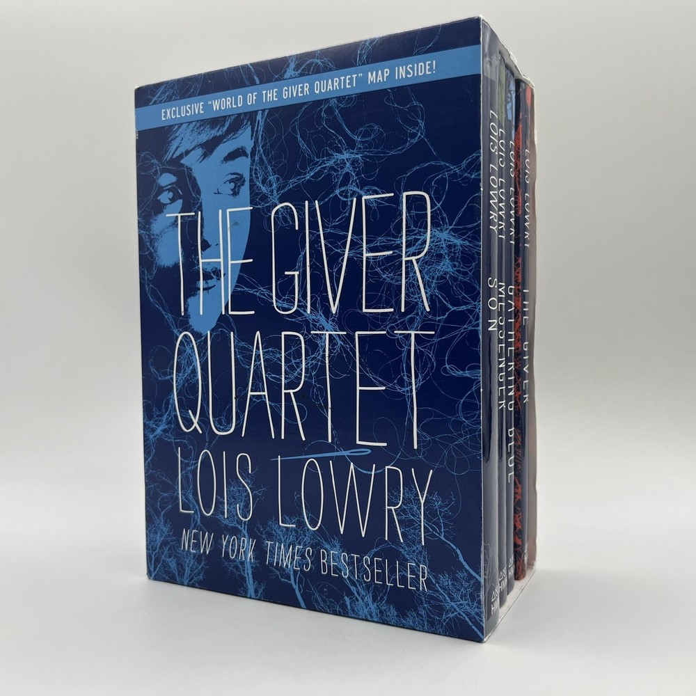 The Giver Quartet Box Set Hardcover Lois Lowry Gathering Blue Son Messenger