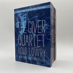 The Giver Quartet Box Set Hardcover Lois Lowry Gathering Blue Son Messenger