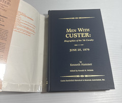 Men With Custer Hammer Biographies of the 7th Cavalry Hammer 1000 Copies 1995 HC