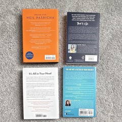 Lot of 4 “Self-Help” 2 HC & 2 soft cover Books