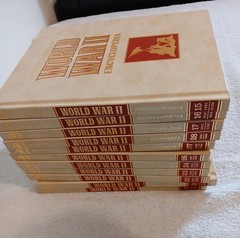 Illustrated World War II Encyclopedia Hardcover Set 11 Volume (1978) Incompletet
