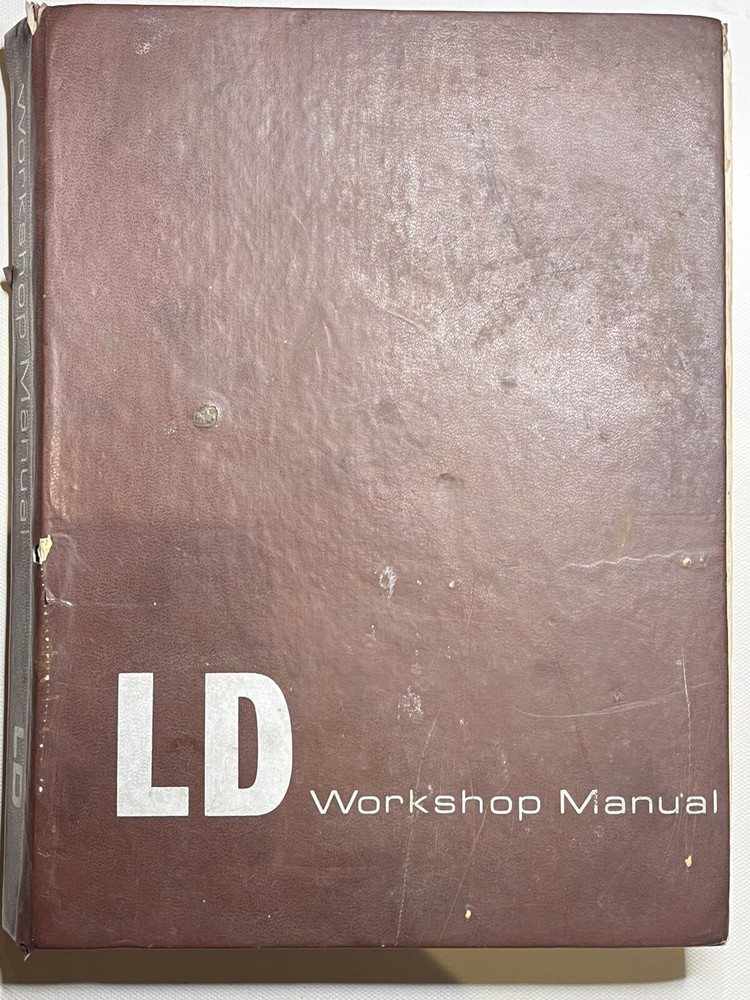 British Leyland Austin Morris 1-1 ½ Ton Series LD 260 -360 Factory Manual Book