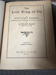 THE LOST KING OF OZ by Thompson, Ruth Plumly and L. Frank Baum 1925 Color Prints