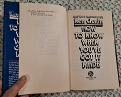 How to Know When You’ve Got It Made by Ken Chafin, 1981, HC w/ DJ, 168 pages