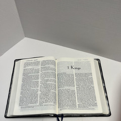 Premium Slimline Reference Bible NLT, Lg Print Bonded Leather TYNDALE