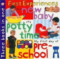 3 in 1 : New Baby, Potty Time, Pre-School Board Books Roger Pridd
