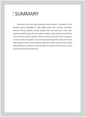 Brain Workouts Variety Puzzles, Paperback by Lubandi, J. S., Brand New, Free …