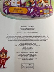A Haunted Ghost Tour in My Town Hardcover Halloween Picture Book