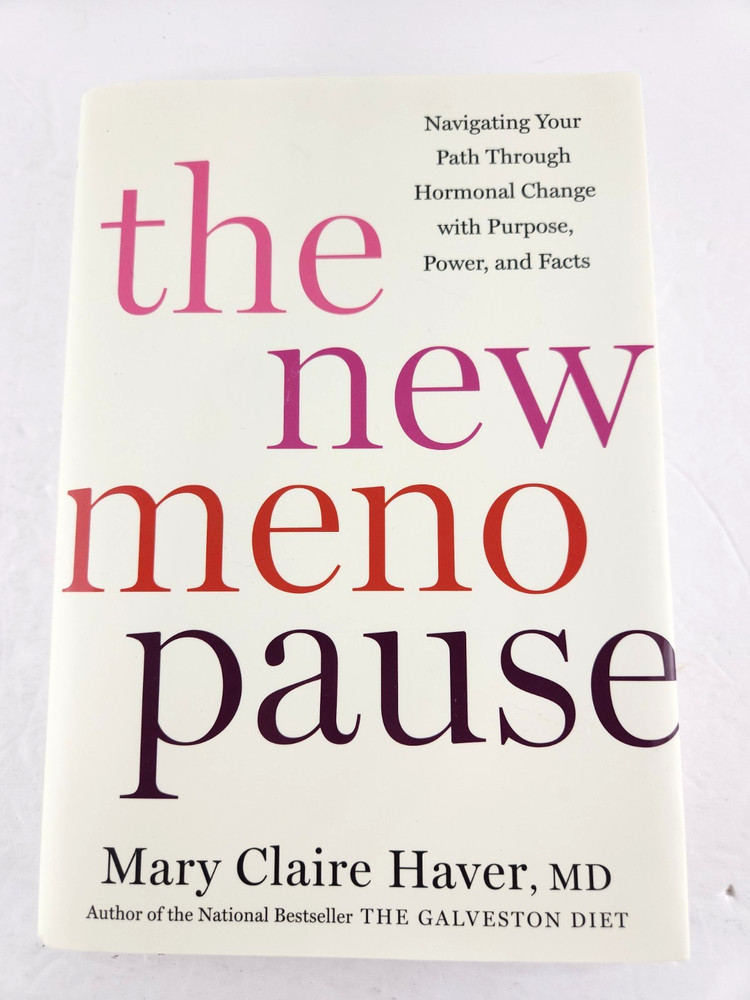 The New Menopause by Mary Claire Haver MD Hardcover Health & Fitness Menopause