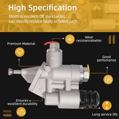 3936316 Fuel Lift Pump w/ Line 1994-98 Dodge Ram 2500 3500 Cummins 5.9L 6BT 12V